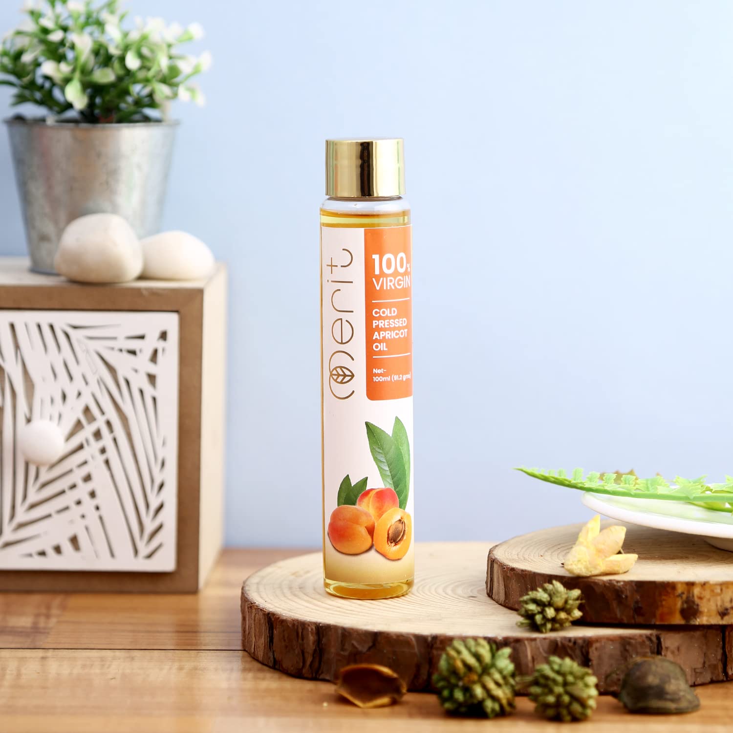 Premium Cold Pressed Apricot Oil 100ml - 100% Pure & Natural Hair & Skin Care - Moisturizing for Dry Scalp, Face & Body - Ideal for Massage, Aromatherapy & DIY Beauty Recipes