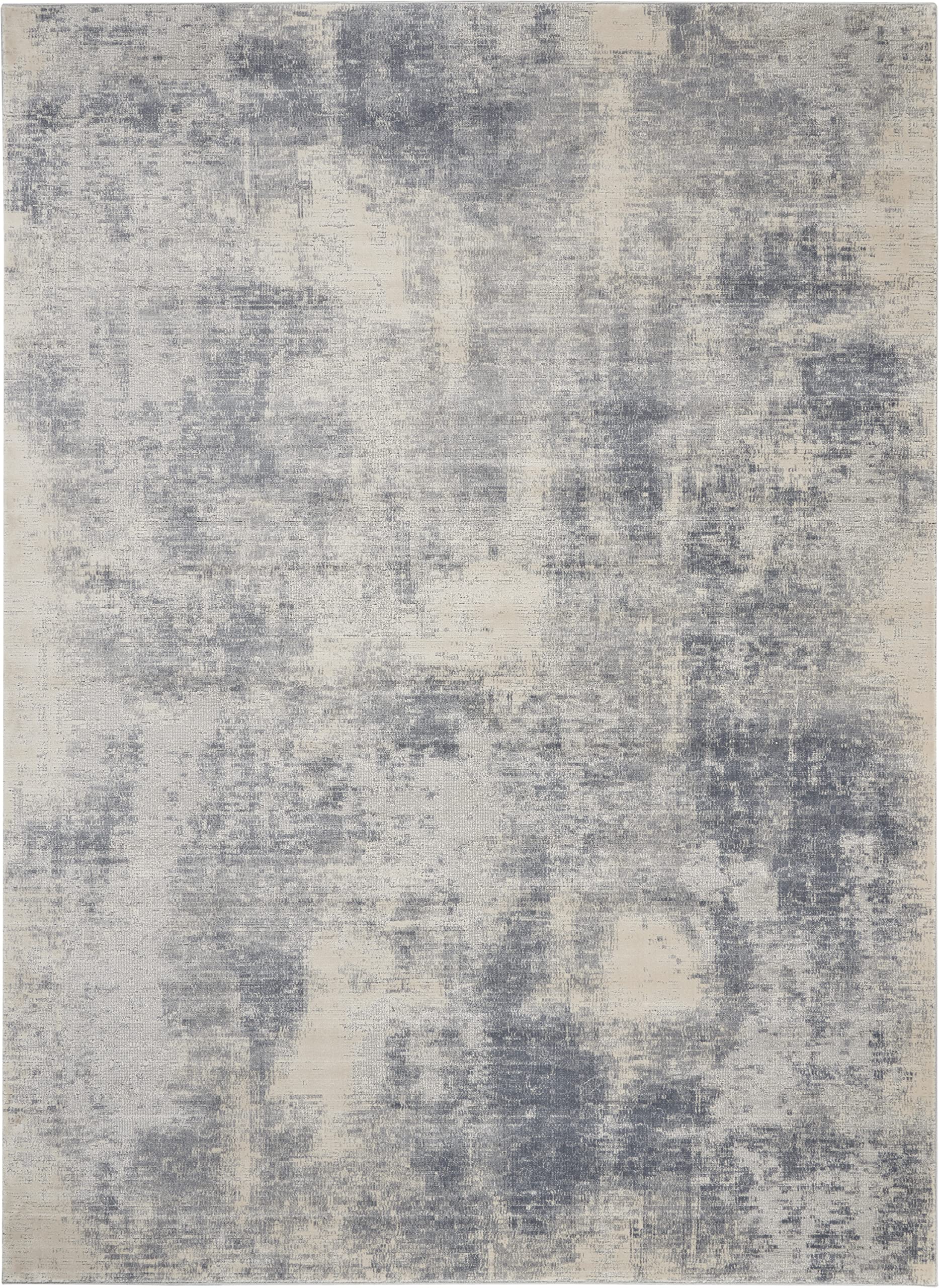 Nourison Rustic Textures Blue Ivory 7'10