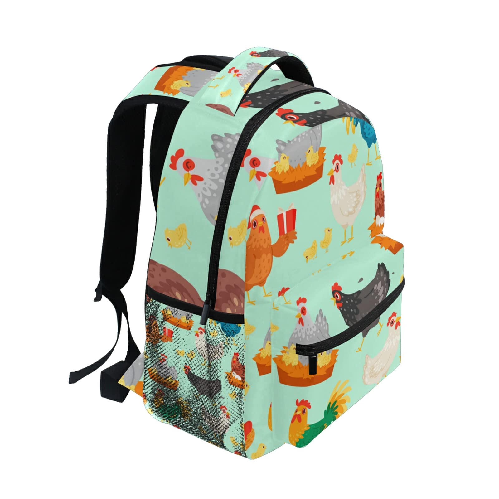 SUABO Water-Resistant School Backpack with Laptop Compartment - 15.6 Inch Laptop & Tablet Bag for College Students & Teens - Perfect for School, Travel & Daily Commute