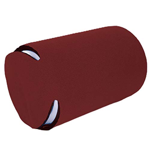 12 Pack Burgundy Neoprene Collapsible Can Coolers - Insulated Beer & Soda Sleeves for Parties, BBQs, and Outdoor Events