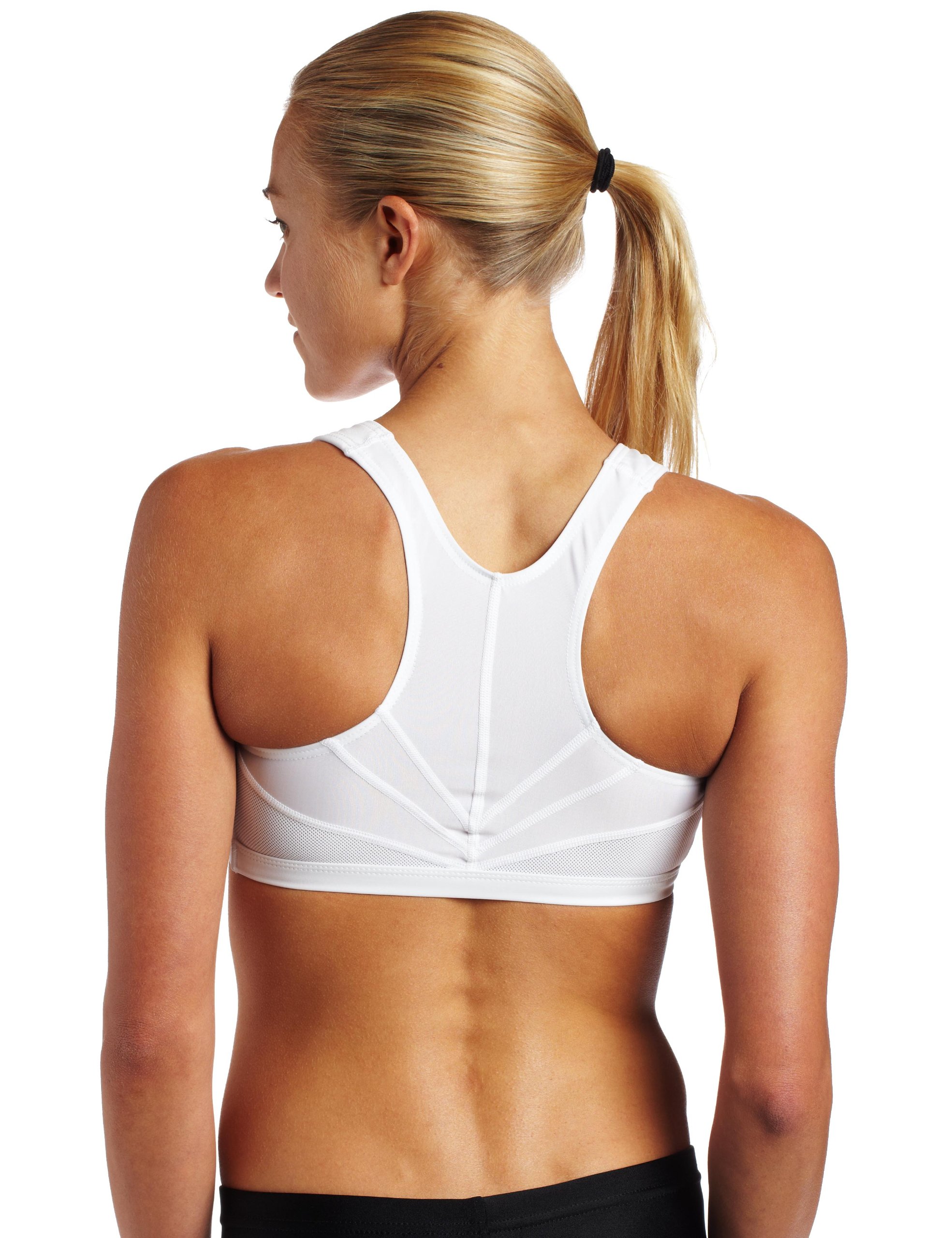 TYR SPORT Women's Ironman Support Sports Bra - High Impact Workout Top for Running, Triathlon & Gym Training