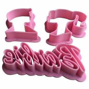 3-Piece Doll-Shaped Cookie Cutter Set for Baking, DIY Cookies, and Party Decorations - Perfect for Christmas, Birthdays, and Kids' Baking Activities