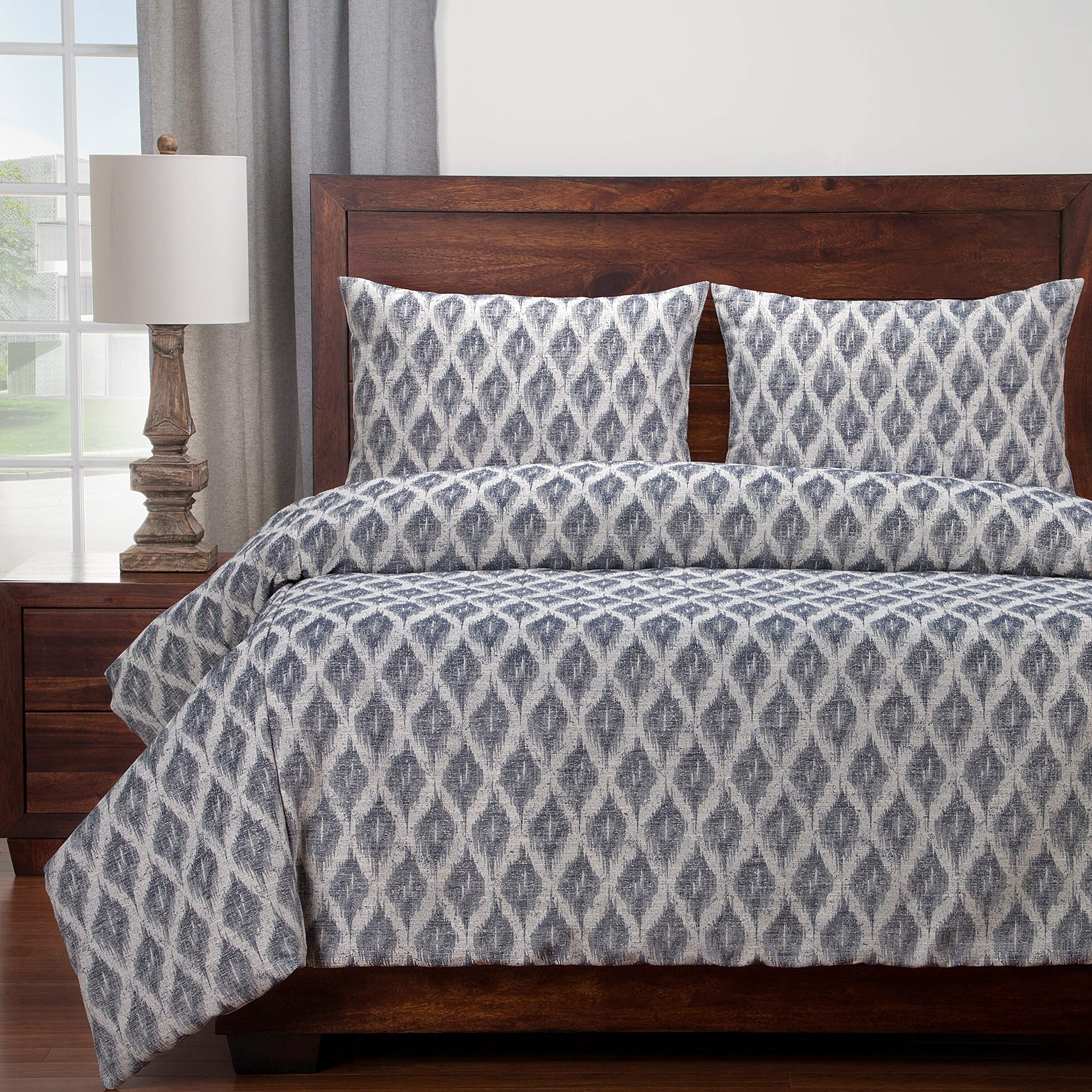 SIScovers Diamond Creek Duvet Cover Set - Twin Size 2-Piece Bedding Set with Shams, Soft & Breathable for Comfortable Sleep - Perfect for Kids' Rooms, Guest Bedrooms & Cozy Home Decor