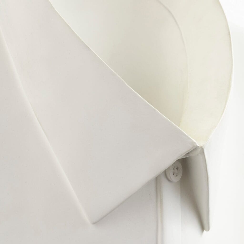 Cyan Design 11015 Chemise Wall Decor in White - Elegant Home Decor for Living Room, Bedroom & Office