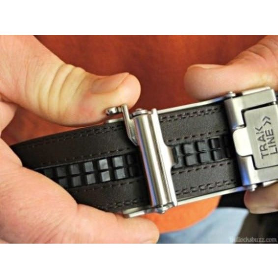 INSPIRE SLIM BUCKLE - Premium Full Grain Leather Belt for Men | Stylish & Durable Dress Belt for Business, Casual & Formal Wear | Perfect Office Accessory & Fashion Statement