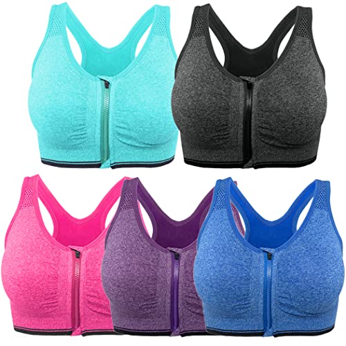 5 Pack(purple+red+green+grey+blue)