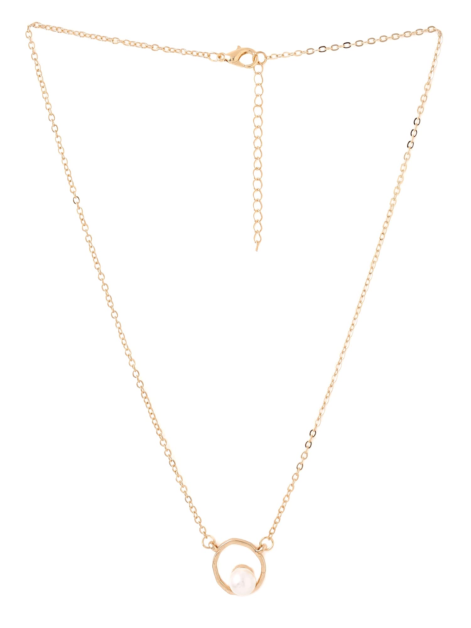 Elegant Yellow Chime Necklace for Women & Girls - 18K Gold Plated Pendant Charm Chain | Perfect Birthday Gift, Anniversary Present, Valentine's Day Jewelry | Ideal for Date Nights, Parties & Special Occasions