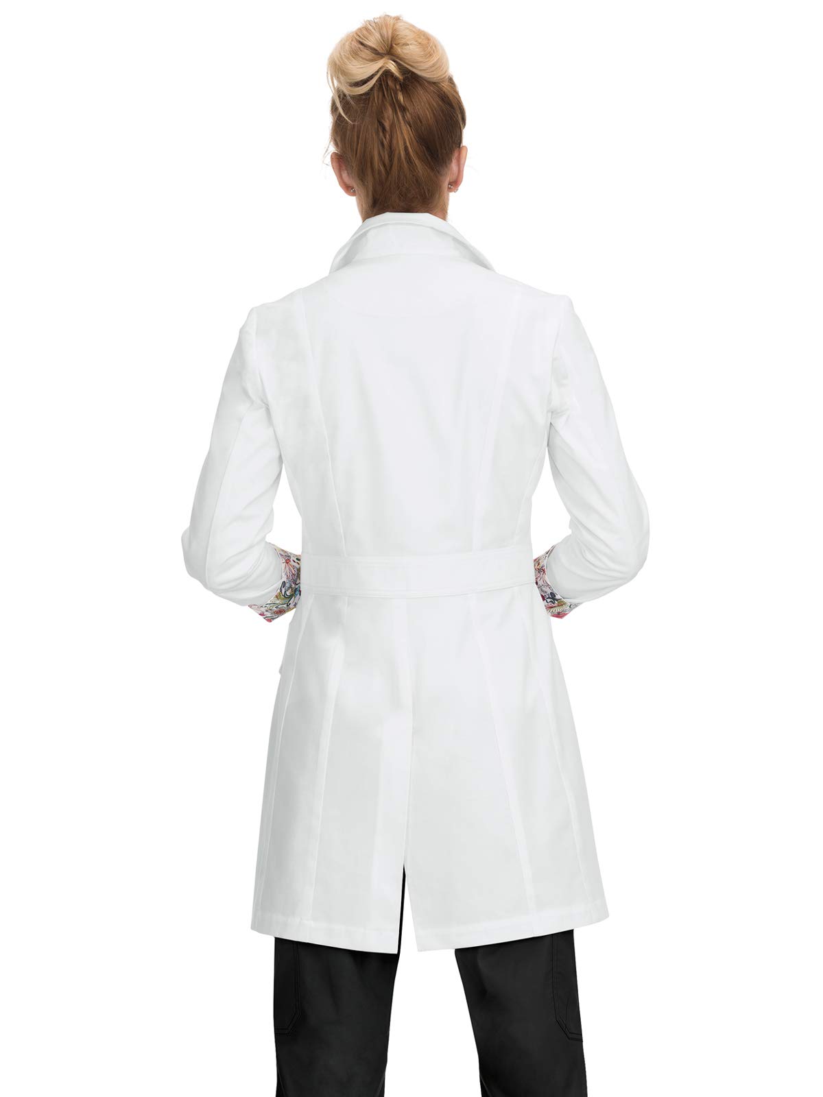 KOI Geneva Lab Coat - Premium White Doctor Coat for Medical Professionals, Students & Scientists | Perfect for Hospitals, Clinics & Laboratories