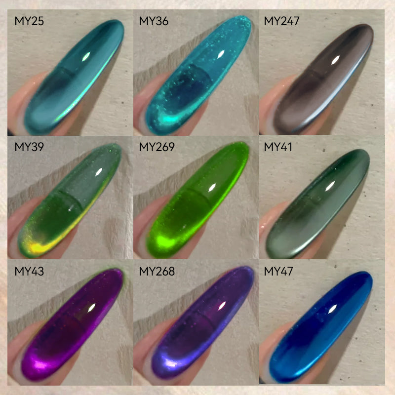 10ml Cat Magnetic Gel Polish - Long Lasting Nail Polish for Salon & Home Manicure - Perfect for Nail Art & DIY Nail Designs