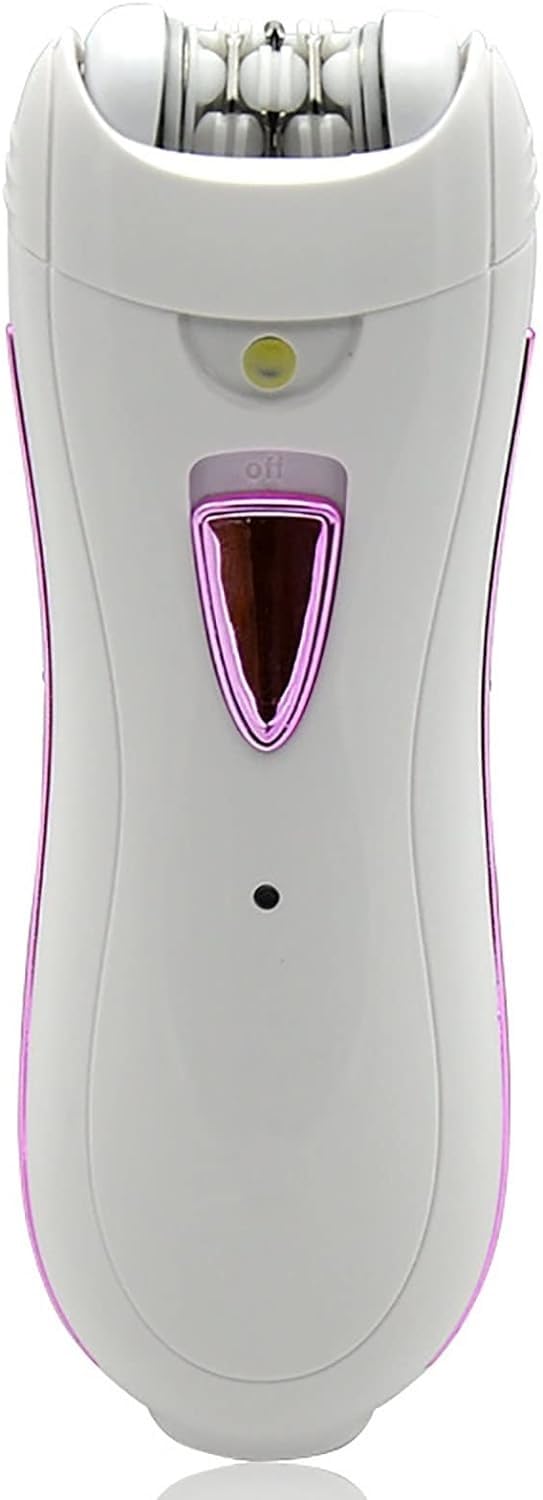 Electric Epilator for Women - Painless Hair Removal for Legs, Arms, Bikini & Face | Portable Rechargeable Ladies Shaver Trimmer | Perfect for Travel, Home & Salon Use