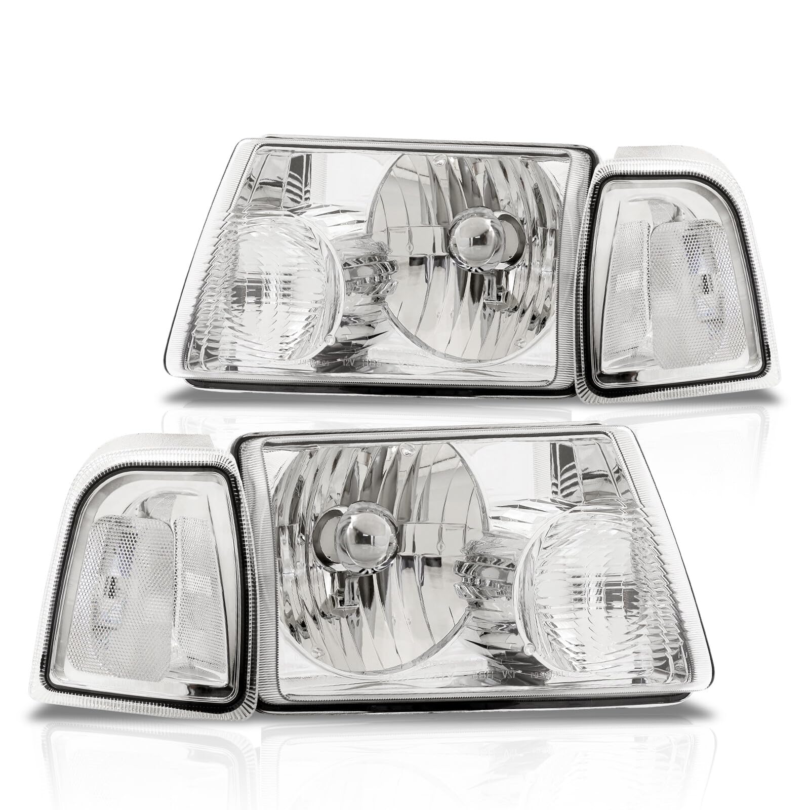 Ford Ranger Headlights & Bumper Lamps (2001-2011) - Off-Road & Night Driving