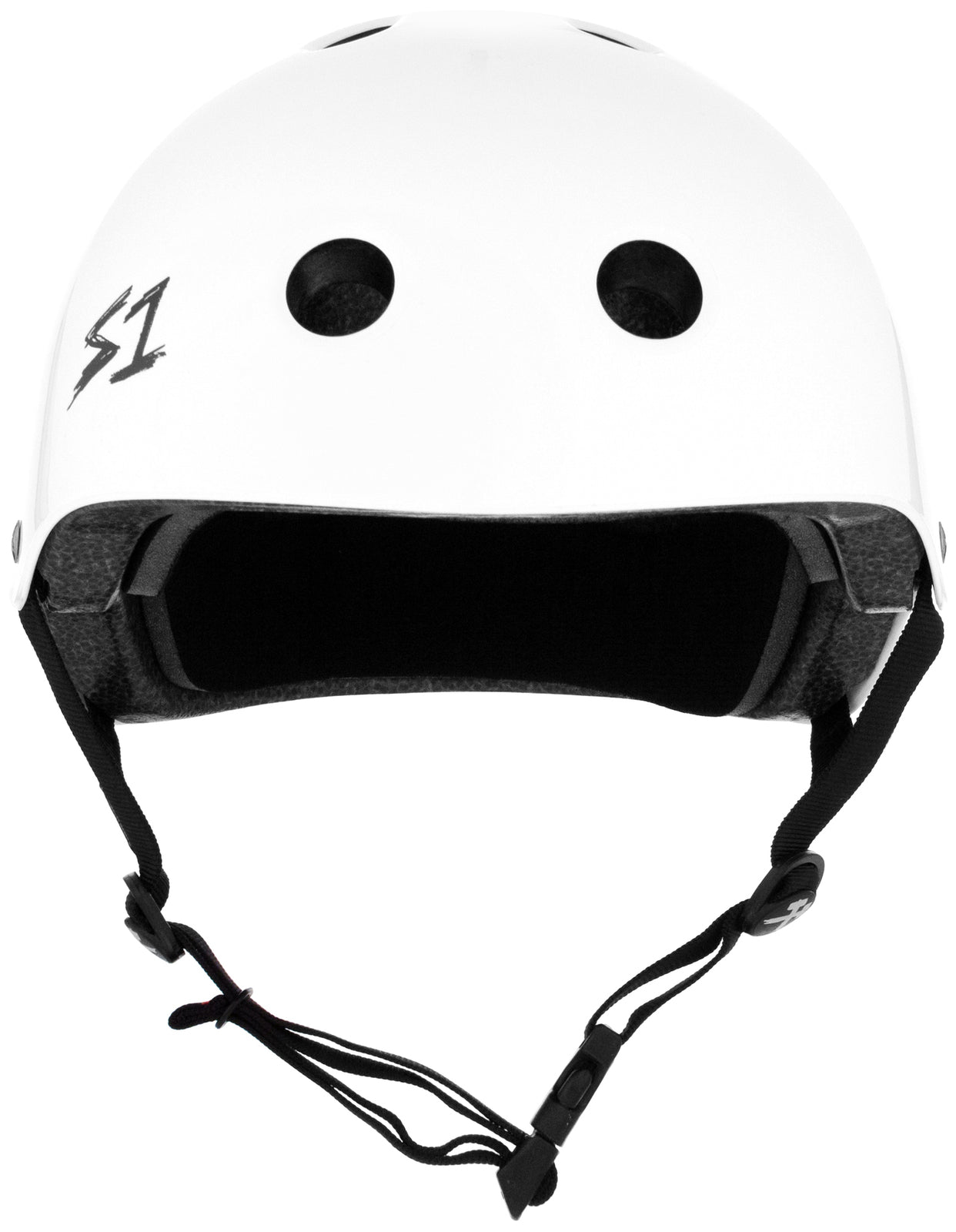 S1 Lifer Helmet - White Gloss Motorcycle Helmet for Men & Women - DOT Approved Full Face Helmet for Street Bike, Cruiser, Scooter Riding - Perfect for Commuting, Touring & Racing