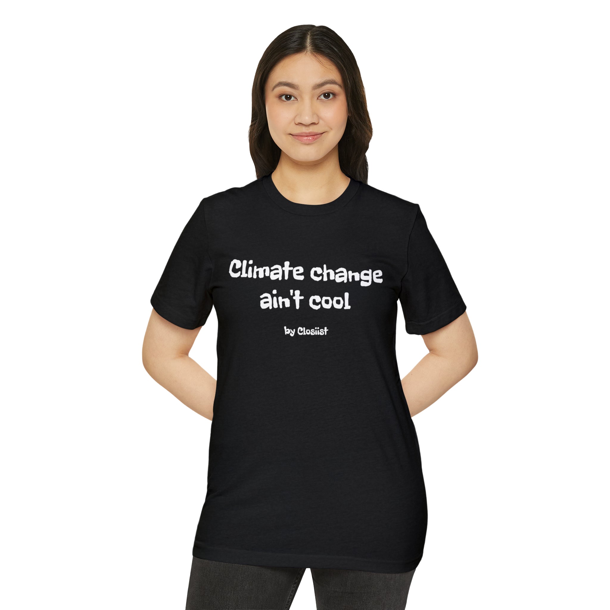 Eco Friendly T Shirt for Climate Change Awareness - Sustainable Cotton Tee for Earth Day & Environmental Activism