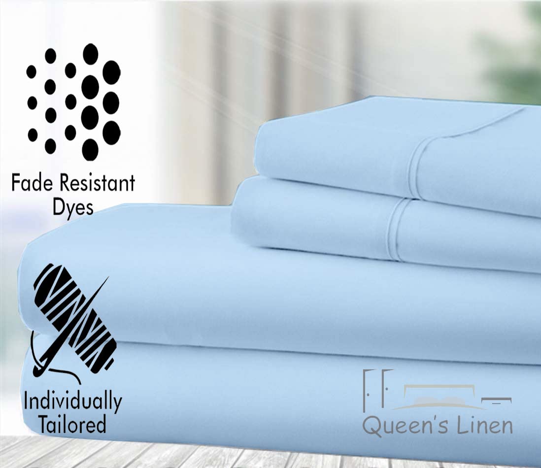 Premium 100% Cotton Twin XL Bed Sheets - 15