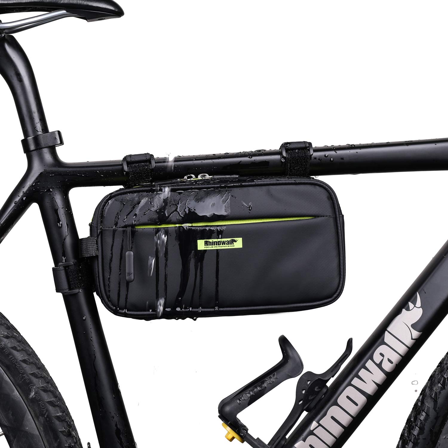 Rhinowalk 3L Waterproof Bike Handlebar Bag - Cycling & Commuting