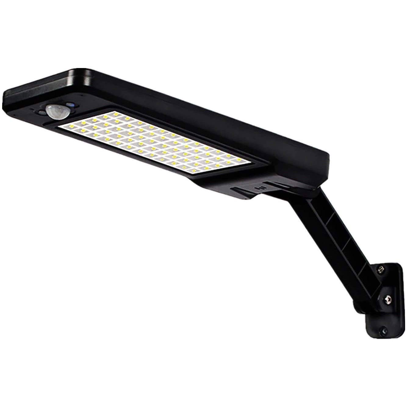 Solar Street Lights Outdoor - IP65 Waterproof LED Security Flood Lights with Remote Control, Super Bright Dusk to Dawn Lighting for Yard, Parking Lot, Garden, Street, Basketball Court | Perfect for Home Security & Landscape Illumination