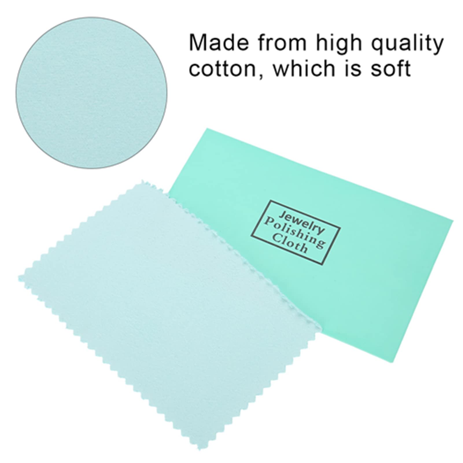 25PCS Silver Polishing Cloth - Premium Jewelry Cleaning Cloth for Sterling Silver, Gold & Platinum - Anti-Tarnish Ring Cleaner & Polish Tool - Perfect for Necklaces, Bracelets & Watches at Home or Travel