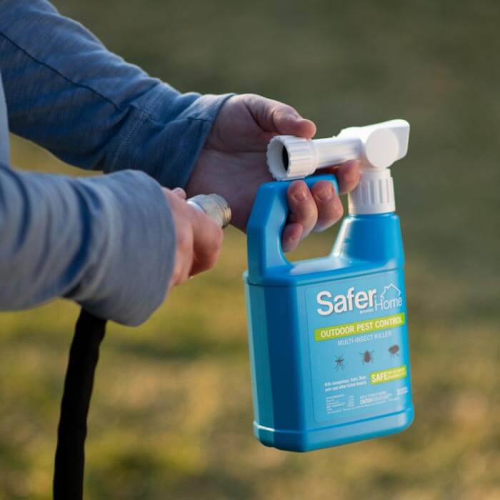 Safer Home Outdoor Pest Control Multi Insect Killer Spray - 32 oz | Effective Bug Spray for Mosquitoes, Ants, Spiders & More | Ideal for Patio, Garden & Yard Protection