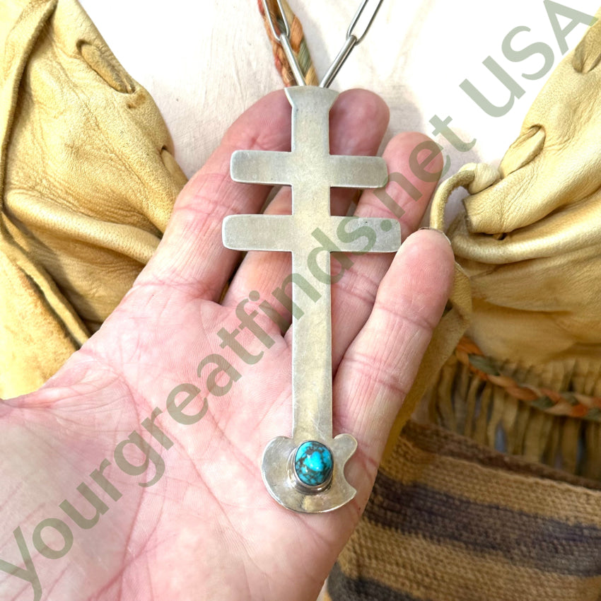 Sterling Silver Turquoise Dragonfly Cross Pendant Necklace for Women - Handmade Jewelry Gift for Birthday, Christmas, Anniversary - Boho Chic Style Accessory for Everyday Wear or Special Occasions