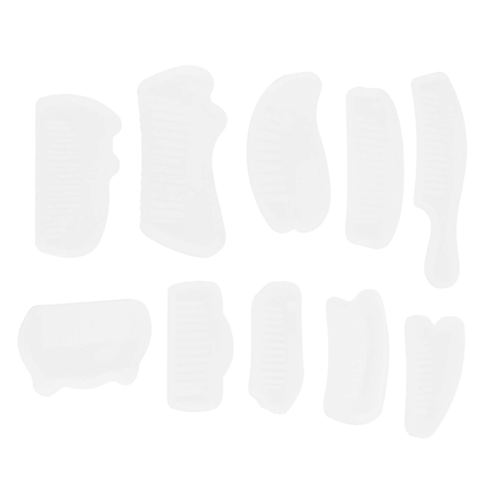 10PCS Silicone Comb Resin Molds for DIY Crafts - Perfect for Jewelry Making, Home Decor & Gift Ideas - Great for Family & Friends Art Projects