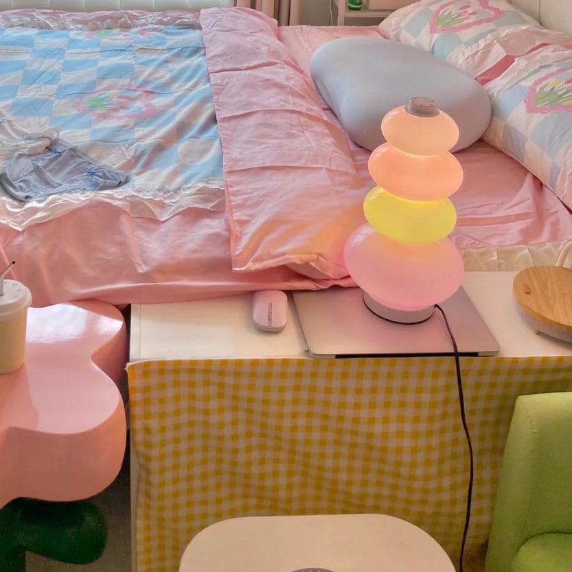 Sweet Candy Table Lamp - LED Night Light for Kids Room, Bedside, Nursery - Perfect for Bedtime Reading & Cozy Ambiance