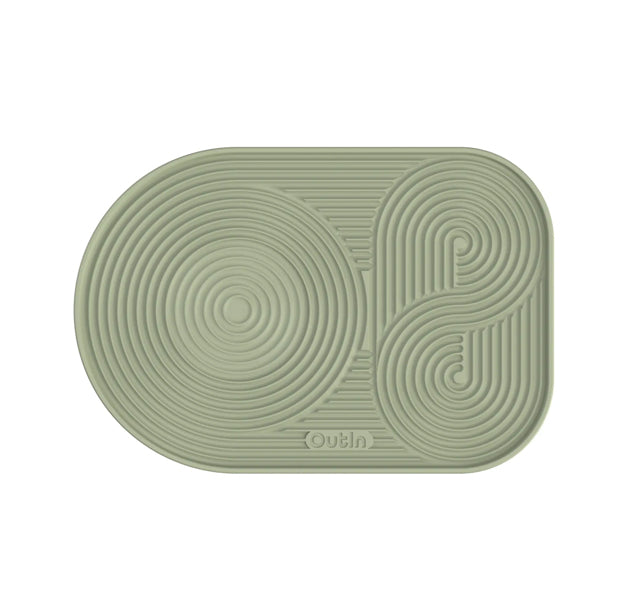 Non-Slip Silicone Coffee Mat - Heat Resistant & Durable for Kitchen Countertops, Perfect for Coffee Makers, Espresso Machines & Hot Drink Stations - Ideal for Home, Office & Cafe Use