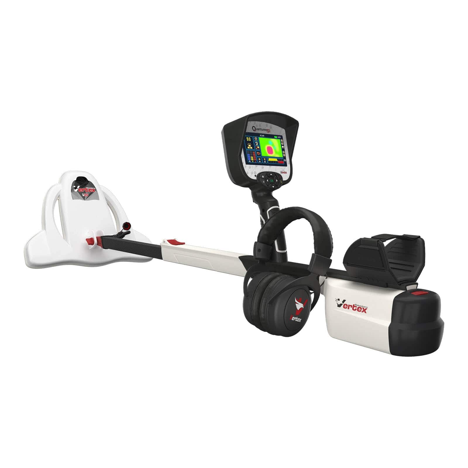Vertex Quantum VX900 Professional Metal Detector for Gold, Coins & Relics - Waterproof & Lightweight for Beach, Park & Treasure Hunting Adventures