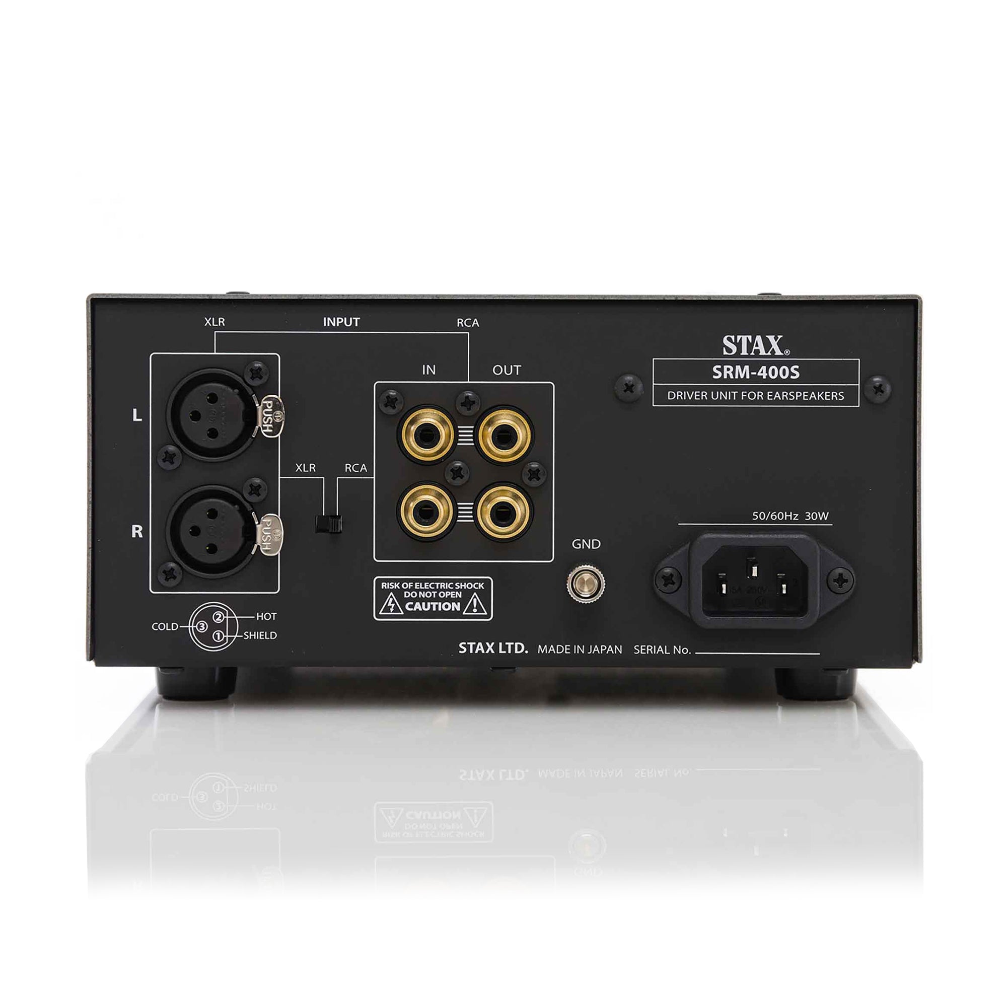 STAX SRM 400S Professional Electrostatic Headphone Amplifier - High-End Audio Equipment for Audiophiles & Studio Recording