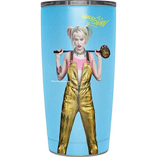 Skinit Harley Quinn Decal Skin for Yeti 20oz Tumbler - Officially Licensed Design | Custom Protective Vinyl Wrap for Travel Mugs | Perfect for Coffee Lovers & DC Comics Fans