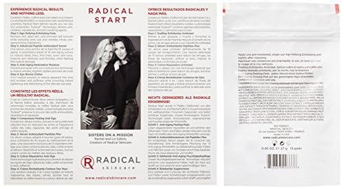 Radical Skincare Radical Start Kit - 16 oz | Anti-Aging Skincare Set for Glowing Skin | Perfect for Daily Routine & Travel Skincare Essentials