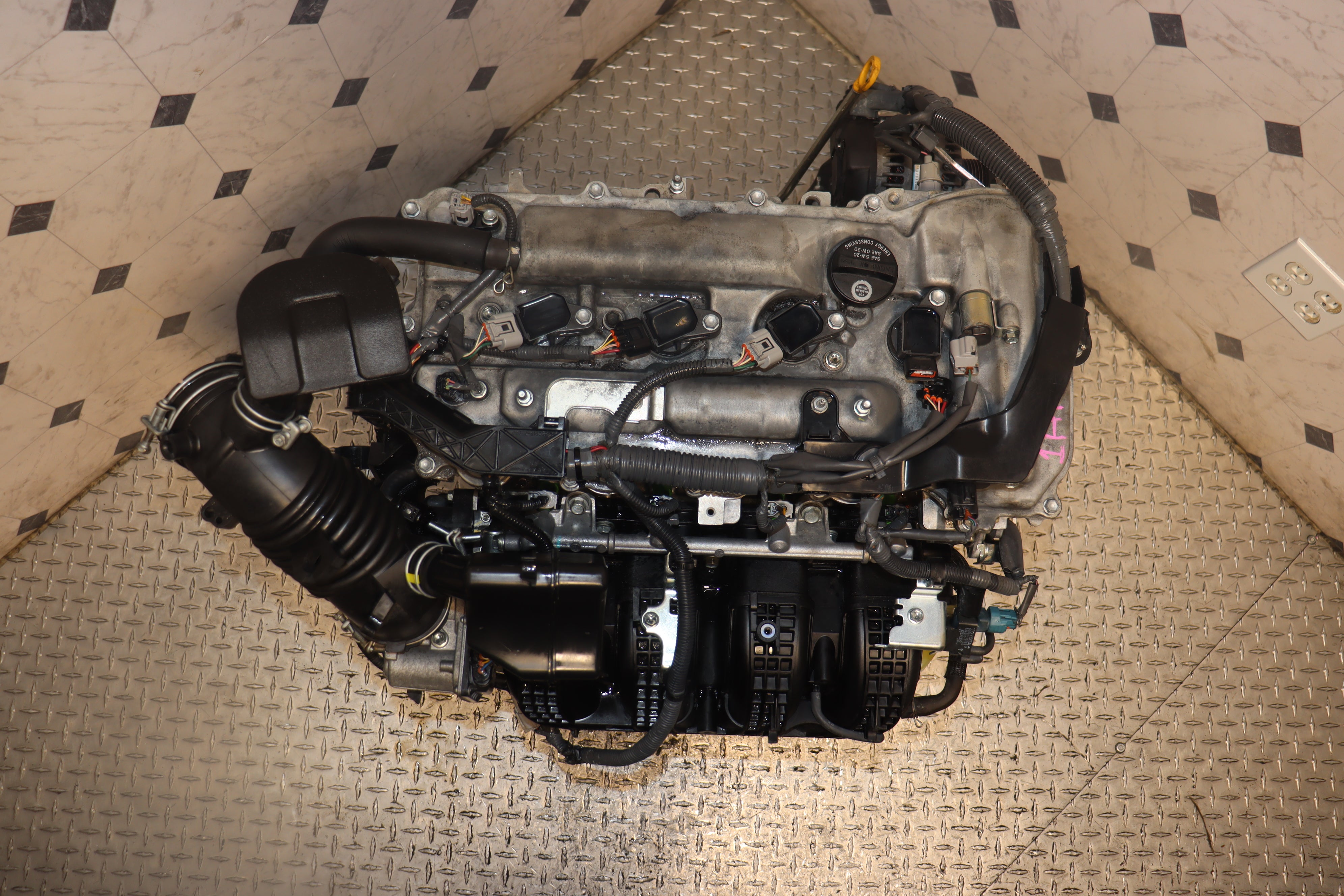 JDM 1AR-FE 2.7L Engine for 2009-2016 Toyota Highlander & Venza - Replacement Engine for Smooth Performance & Fuel Efficiency - Perfect for DIY Mechanics & Auto Repair Shops