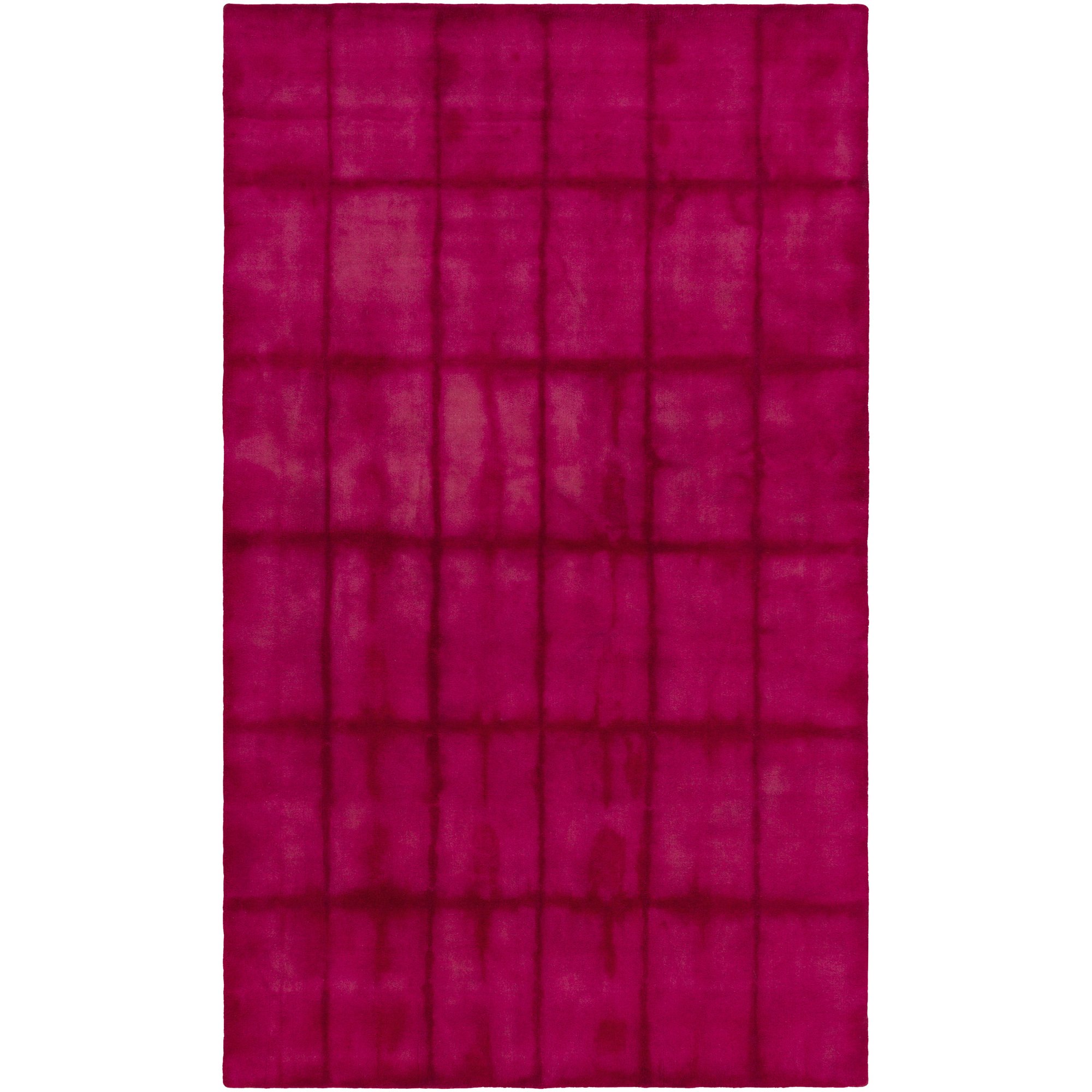 Surya Cruise 2' x 3' Hot Pink Area Rug - Soft Modern Indoor Rug for Living Room, Bedroom, or Dorm Decor