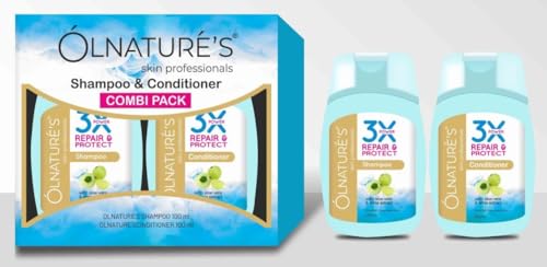 Professional Shampoo and Conditioner Combo Pack for Salon & Home Use - Hydrating & Nourishing Hair Care Duo for All Hair Types