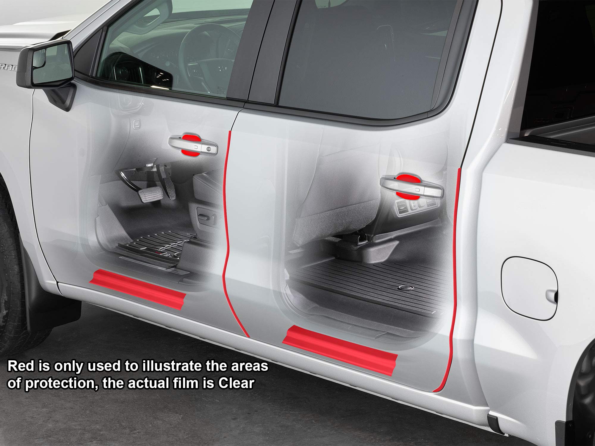 WeatherTech Custom Scratch Protection Kit for Acura RDX - Door Handle Cups, Edges, Sills & Trunk Ledge (SP0078) | Premium Car Interior Protection | Perfect for Daily Commutes & Road Trips