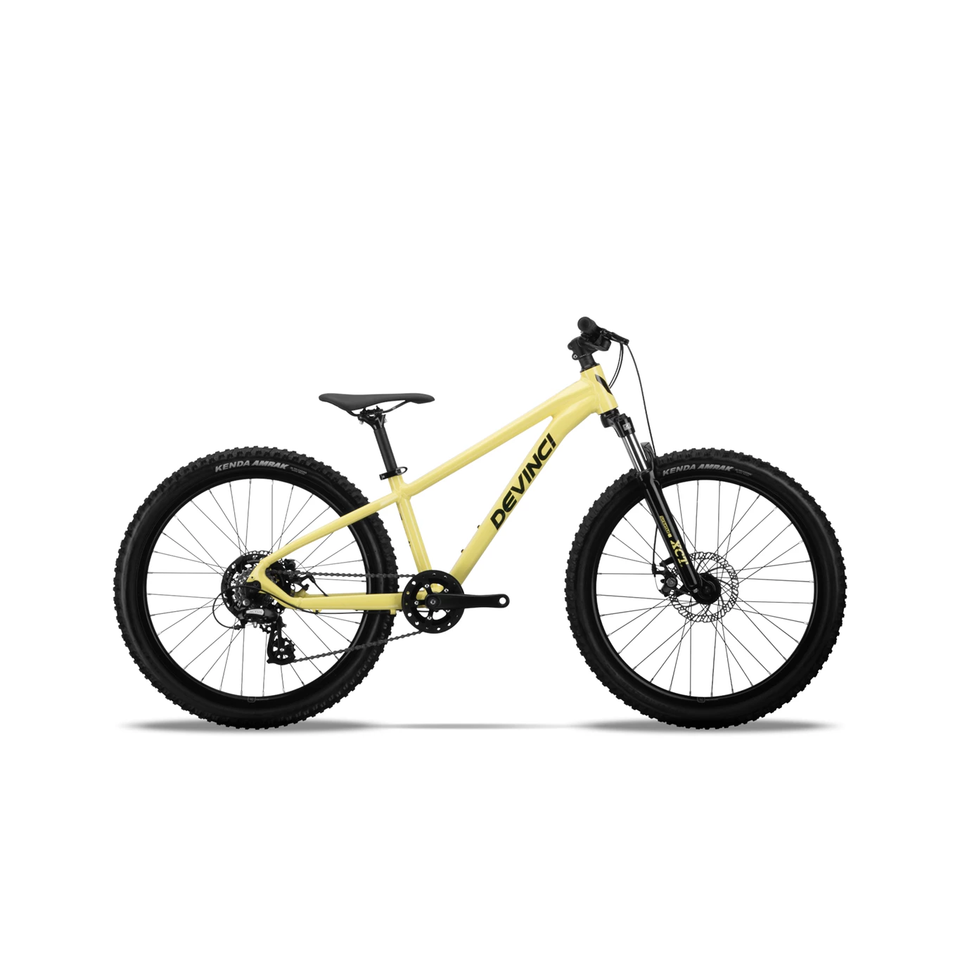 Devinci Ewoc 24 Kids Bike - 7 Speed Mountain Bike for Boys & Girls Ages 8-12 - 2025 Model - Perfect for Trail Riding, Neighborhood Cycling & Outdoor Adventures