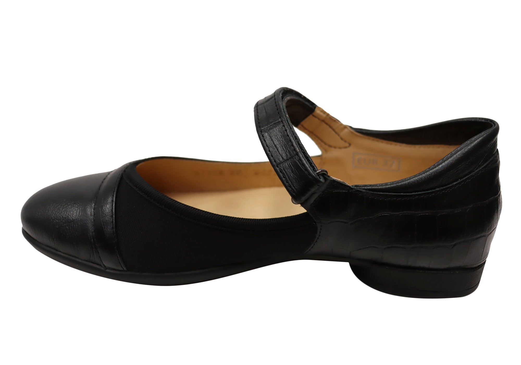 Opananken Mindy Women's Comfortable Brazilian Leather Mary Jane Shoes - Stylish & Supportive for Work, Travel & Everyday Wear