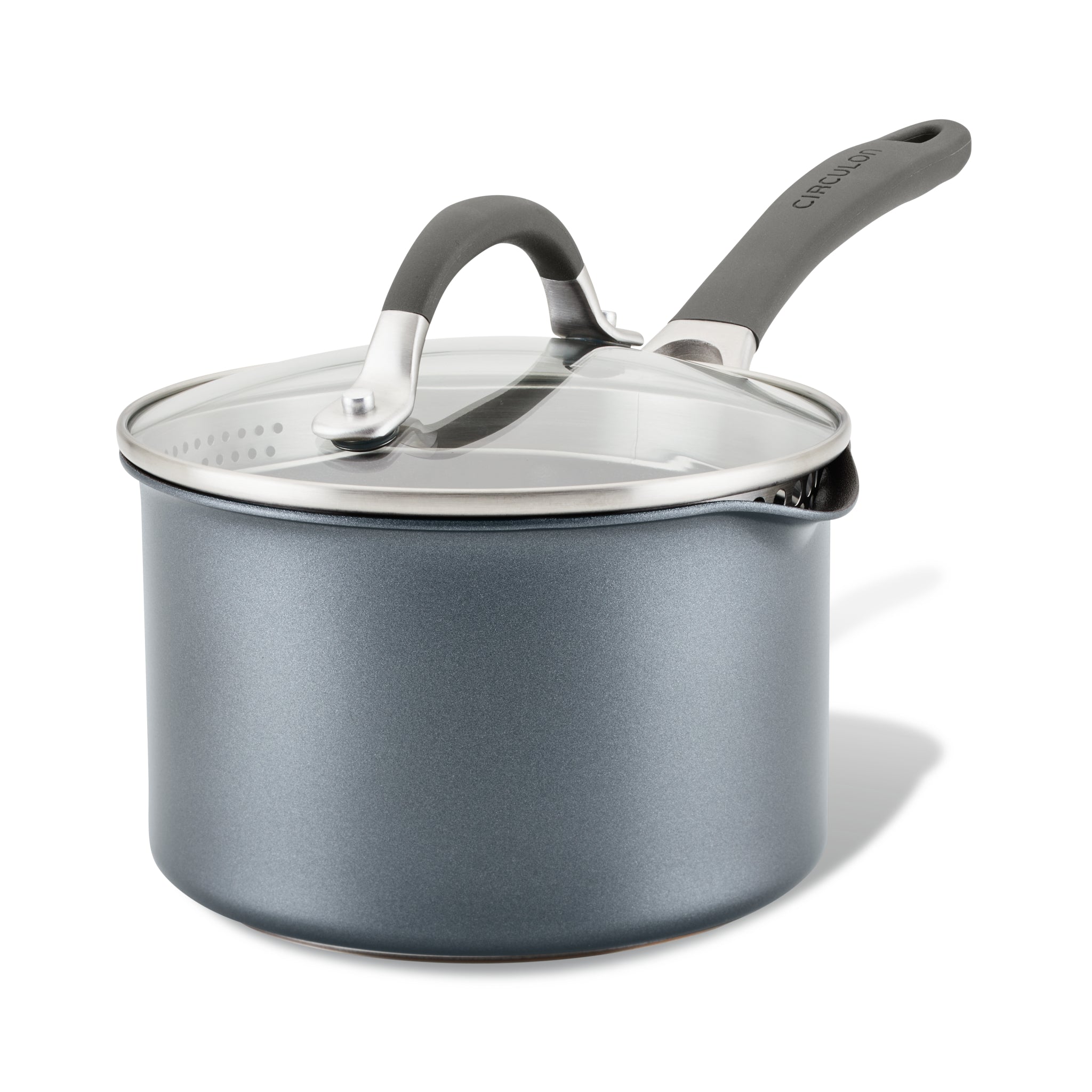 2 Quart A1 ScratchDefense™ Nonstick Sauce Pan with Lid - Premium Cooking Pot for Sauces, Soups & Stews - Ideal for Stovetop, Induction & Oven Use