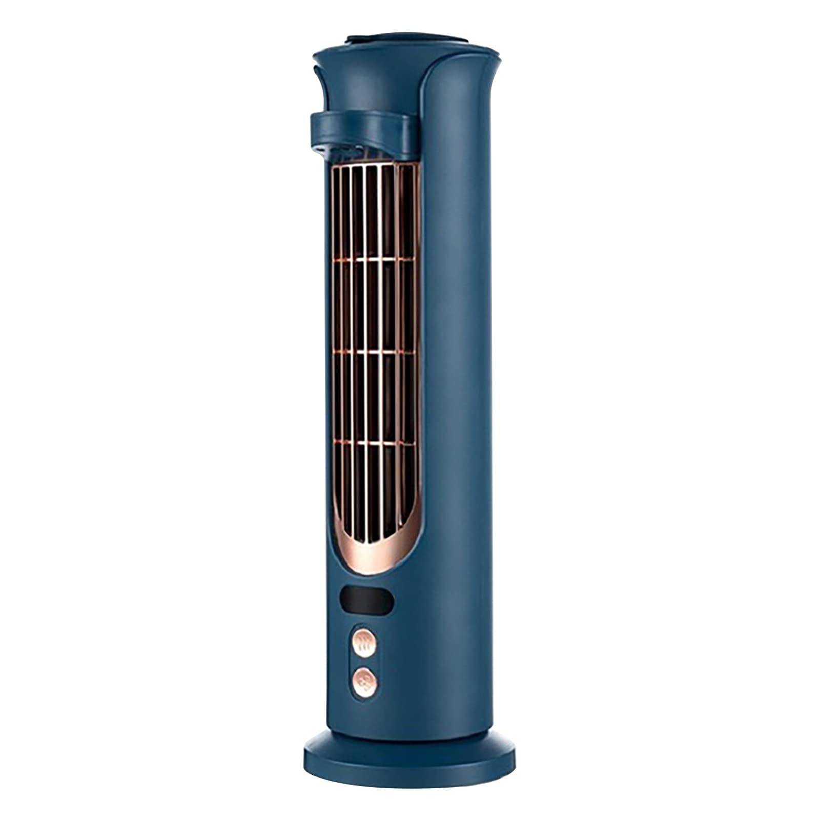 USB Tower Fan with Water Cooling & Humidifier - 3-Speed Rechargeable Air Cooler for Home, Office, Car & Bedroom | Portable Desktop Cooling Fan with USB Charging | Perfect for Summer, Travel & Workspace
