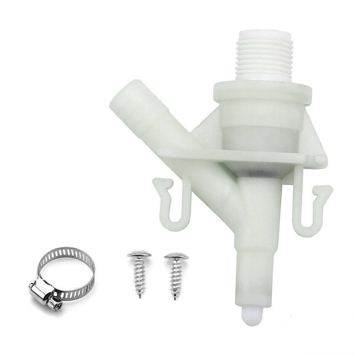 Dometic 300 310 320 Series Toilet Repair Kit - Heavy Duty Plastic Water Valve 385311641 for RV Camper Trailer Pedal Flush Toilets | Perfect for RV Bathroom Maintenance & Mobile Home Toilet Repairs