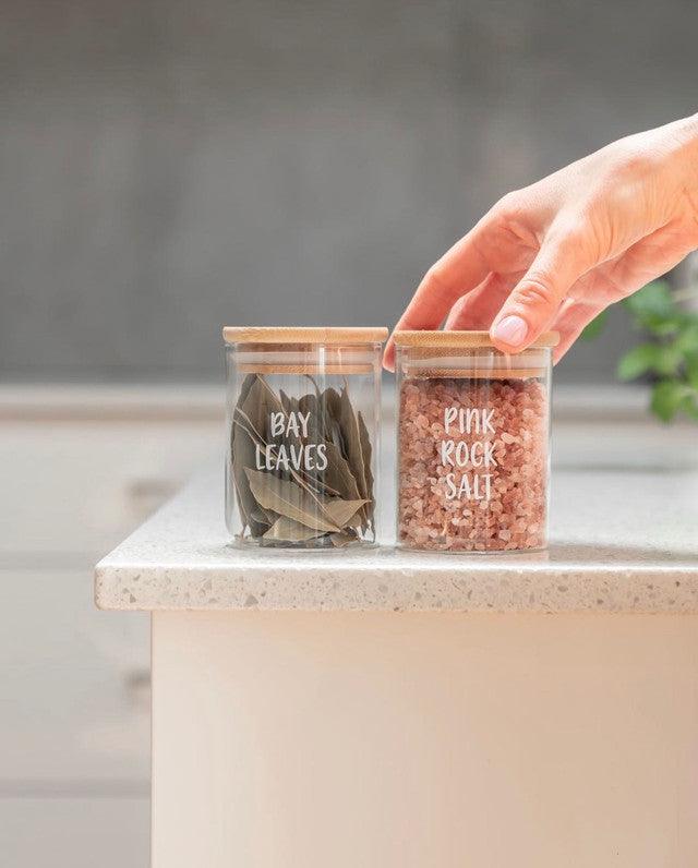 Custom Herb & Spice Labels - Waterproof Personalized Kitchen Labels for Jars & Spice Bottles - Perfect for Home Organization & Gift Giving