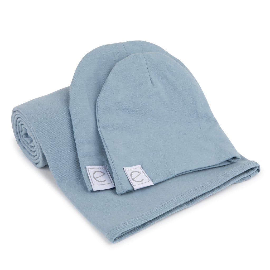 Ely's&Co. Jersey Cotton Swaddle Set - Soft Baby Swaddle Blankets for Newborns, Breathable & Stretchy for Comfortable Sleep, Perfect for Nursery, Travel & Photo Shoots