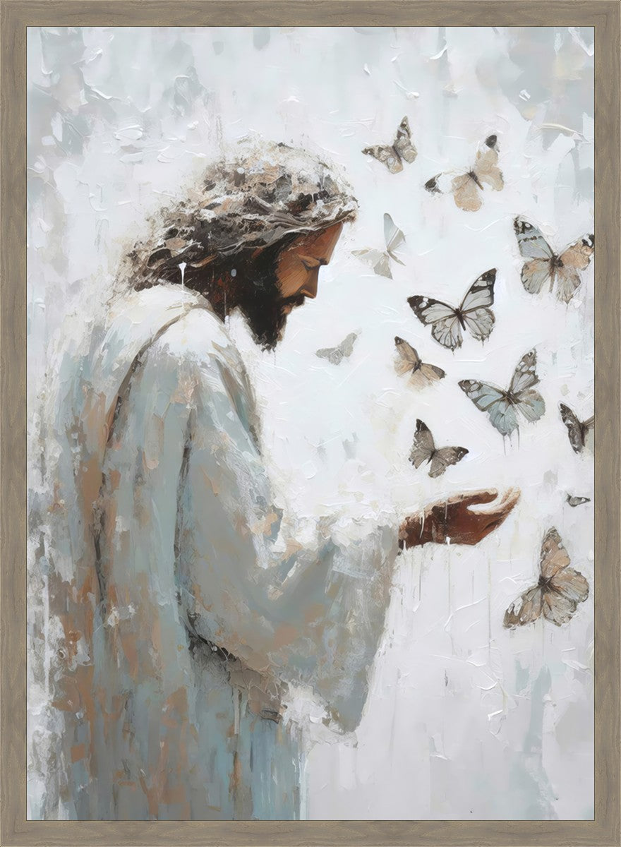 Elegant Butterfly Wings Large Wall Art Decor - Perfect for Living Room, Bedroom, or Office Decoration