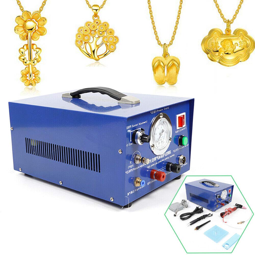 Mini Electric Jewelry Spot Welder Machine - 800W AC110V for Gold & Silver Welding - Foot Switch Included - Perfect for DIY Jewelry Making & Repair