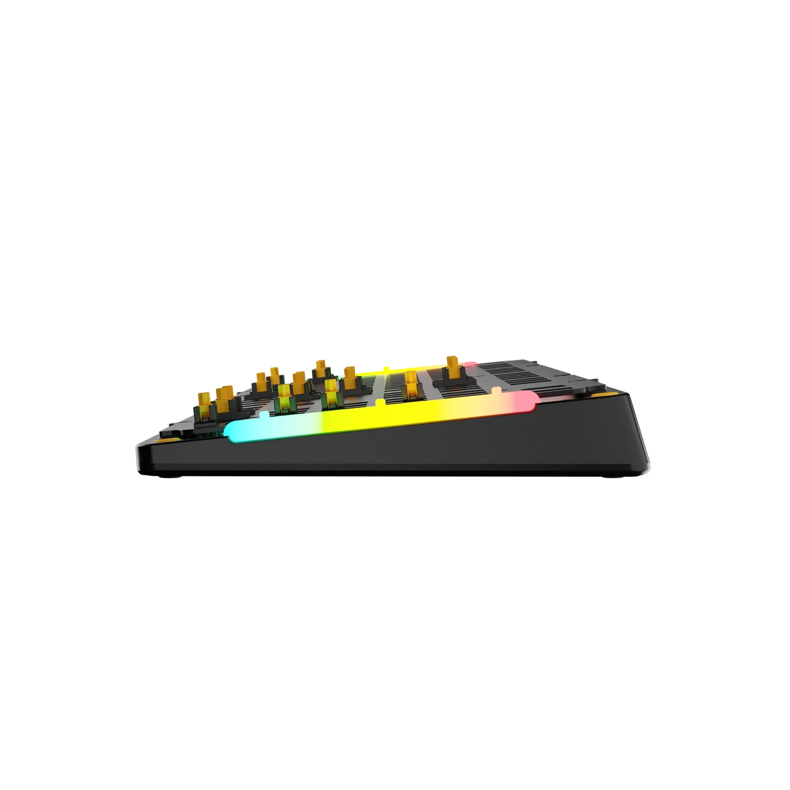GMMK 3 Mechanical Keyboard Bottom Case - Durable Metal Black Replacement Part for Custom Builds | Perfect for PC Gaming & Typing Enthusiasts