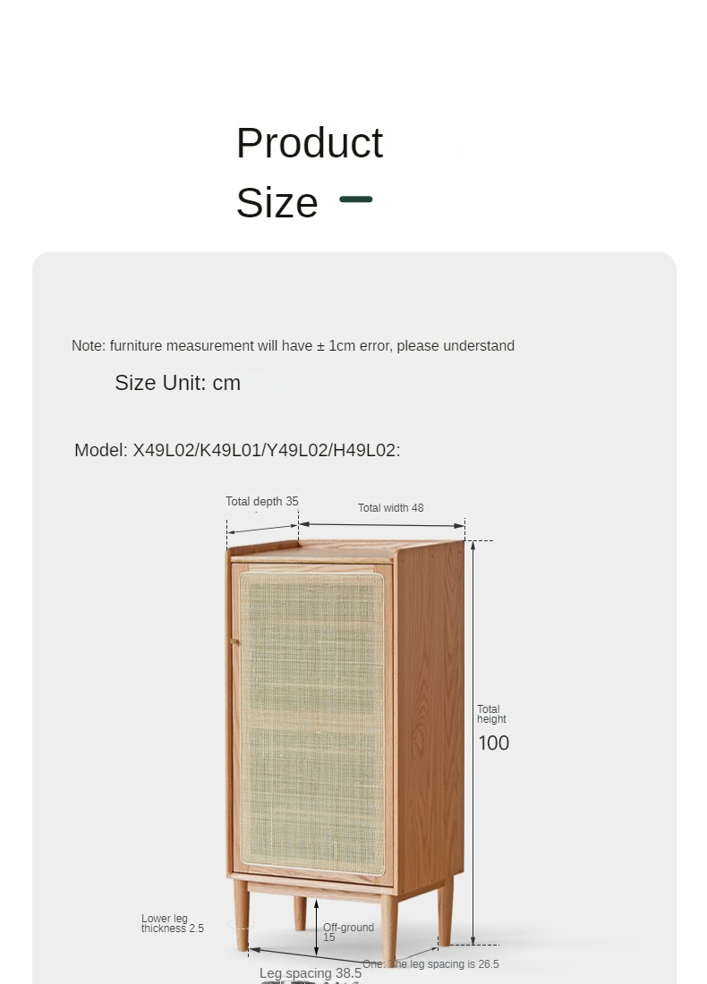 Solid Oak & Black Walnut Shoe Cabinet - Rustic Wood Entryway Storage Organizer for Hallway, Mudroom, or Foyer - Perfect for Small Spaces & Home Organization