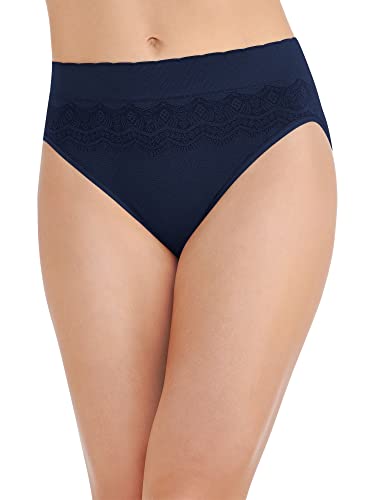 Hi Cut - Ghost Navy Lace