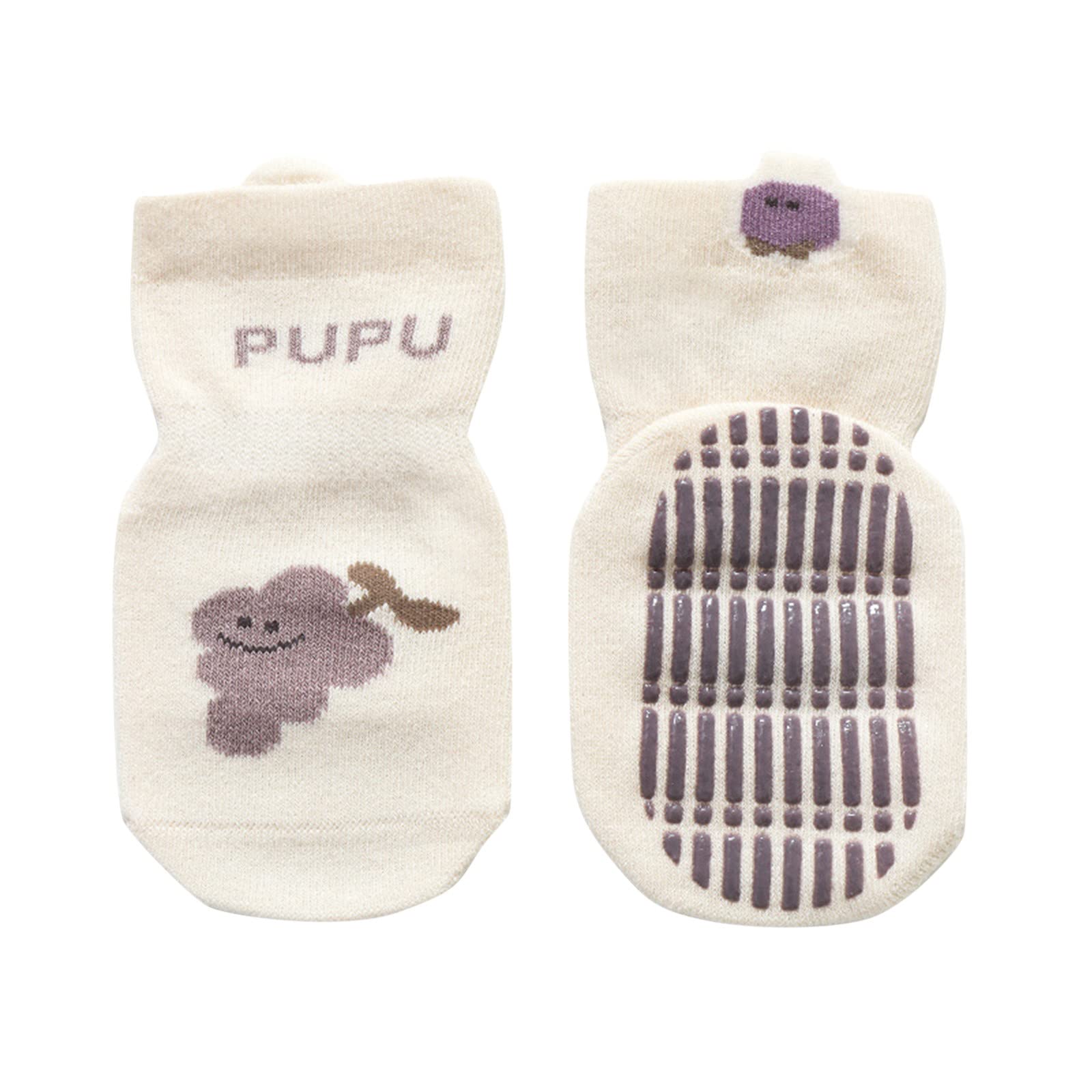 Non-Slip Baby Socks with Pinch Ankles for Toddlers - Anti-Skid Infant Socks for Boys & Girls - Perfect for Crawling, Walking & Playtime at Home or Daycare