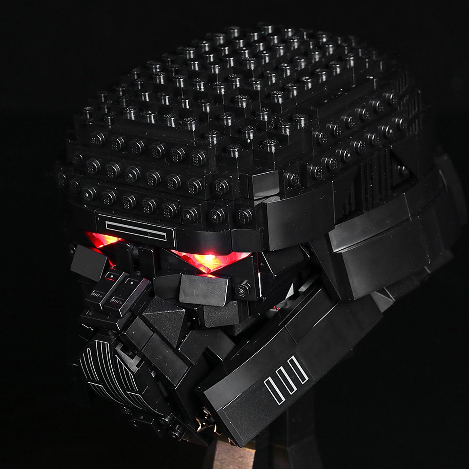Best Light Kit for Lego Star Wars Dark Trooper Helmet 75343 - DIY Lighting Upgrade for Display & Collection Enhancement