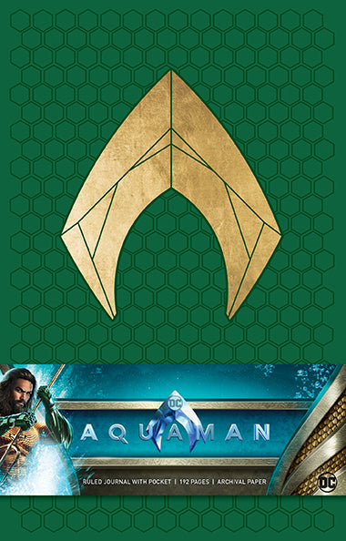 Aquaman Hardcover Ruled Notebook - Superhero Themed Writing Journal for Fans, Collectors & Students - Perfect for Note Taking, Journaling & Gift Giving
