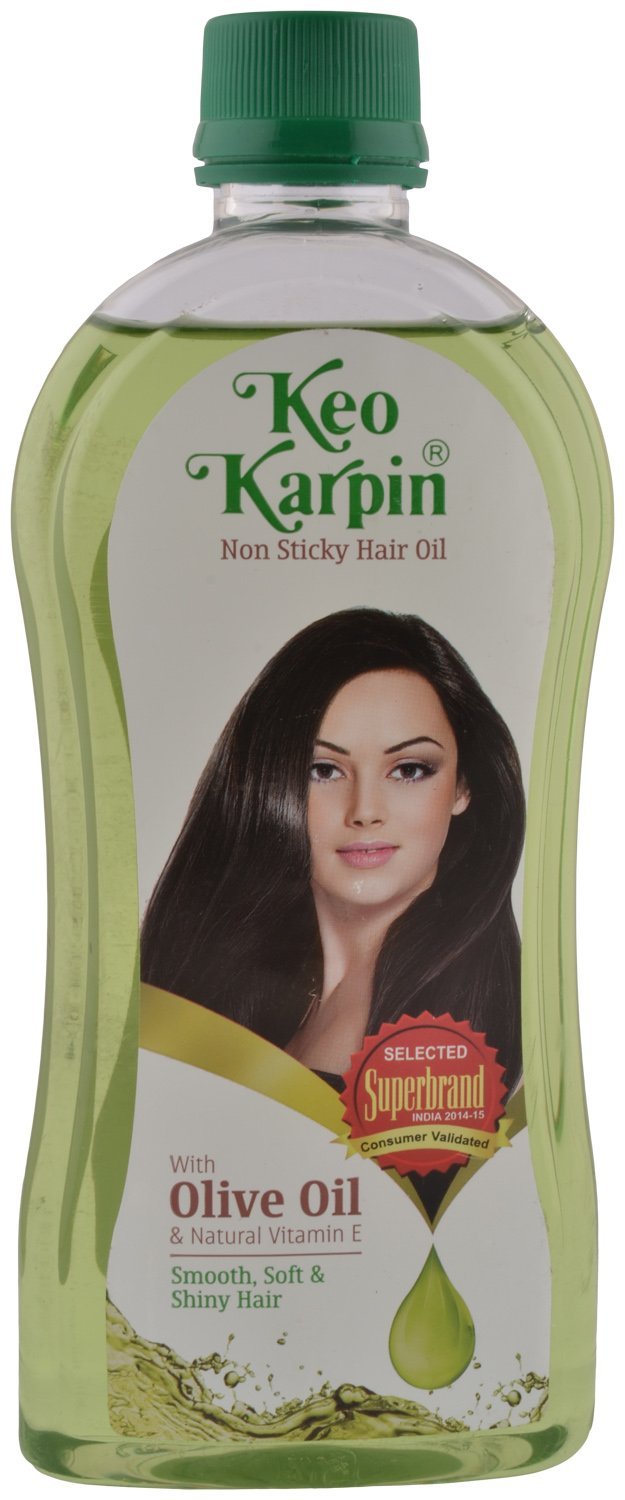Keo Karpin Hair Oil - 500ml Non-Sticky Hair Growth Treatment for Dry, Damaged Hair - Perfect for Daily Nourishment & Styling